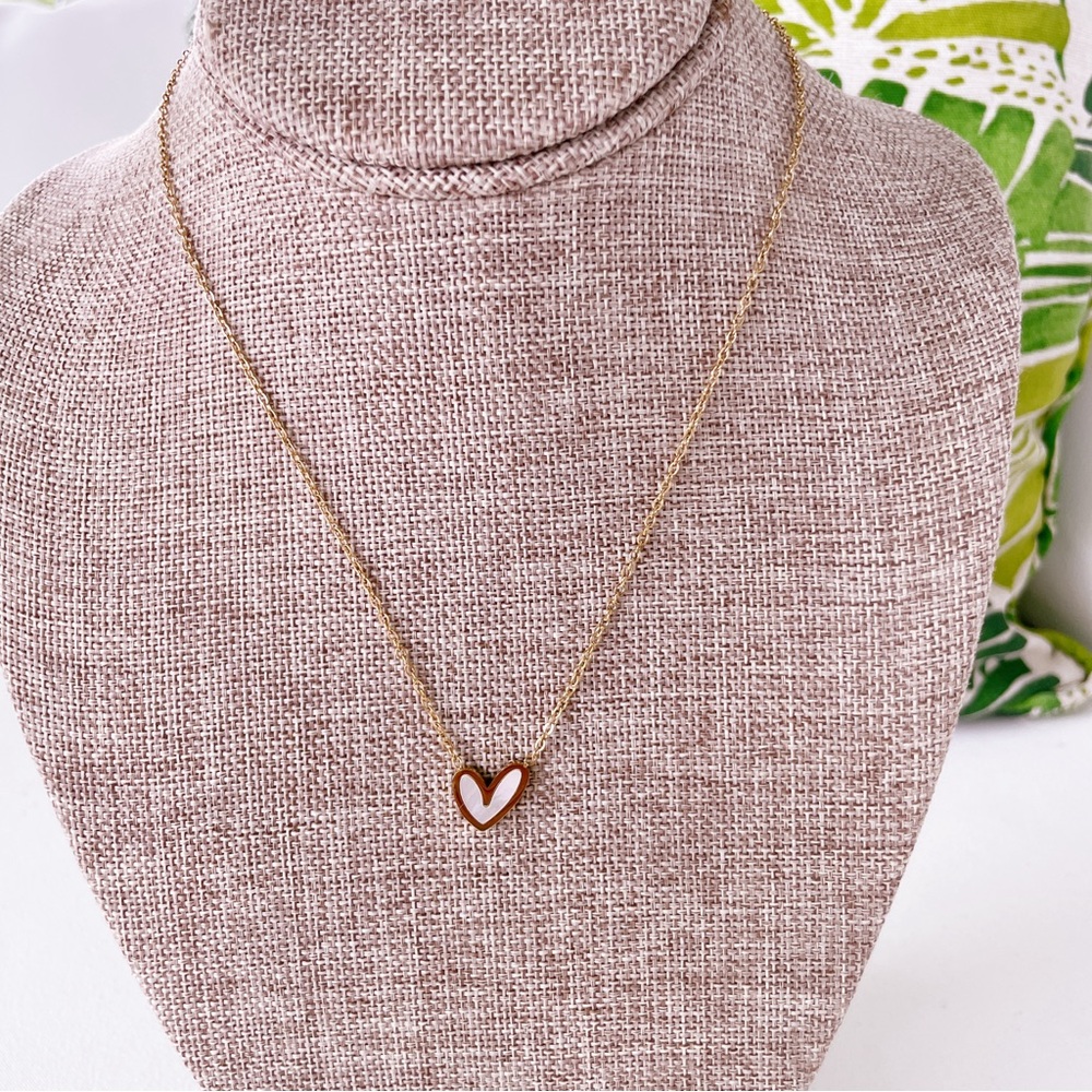 Stainless Steel Heart Pendant Necklace